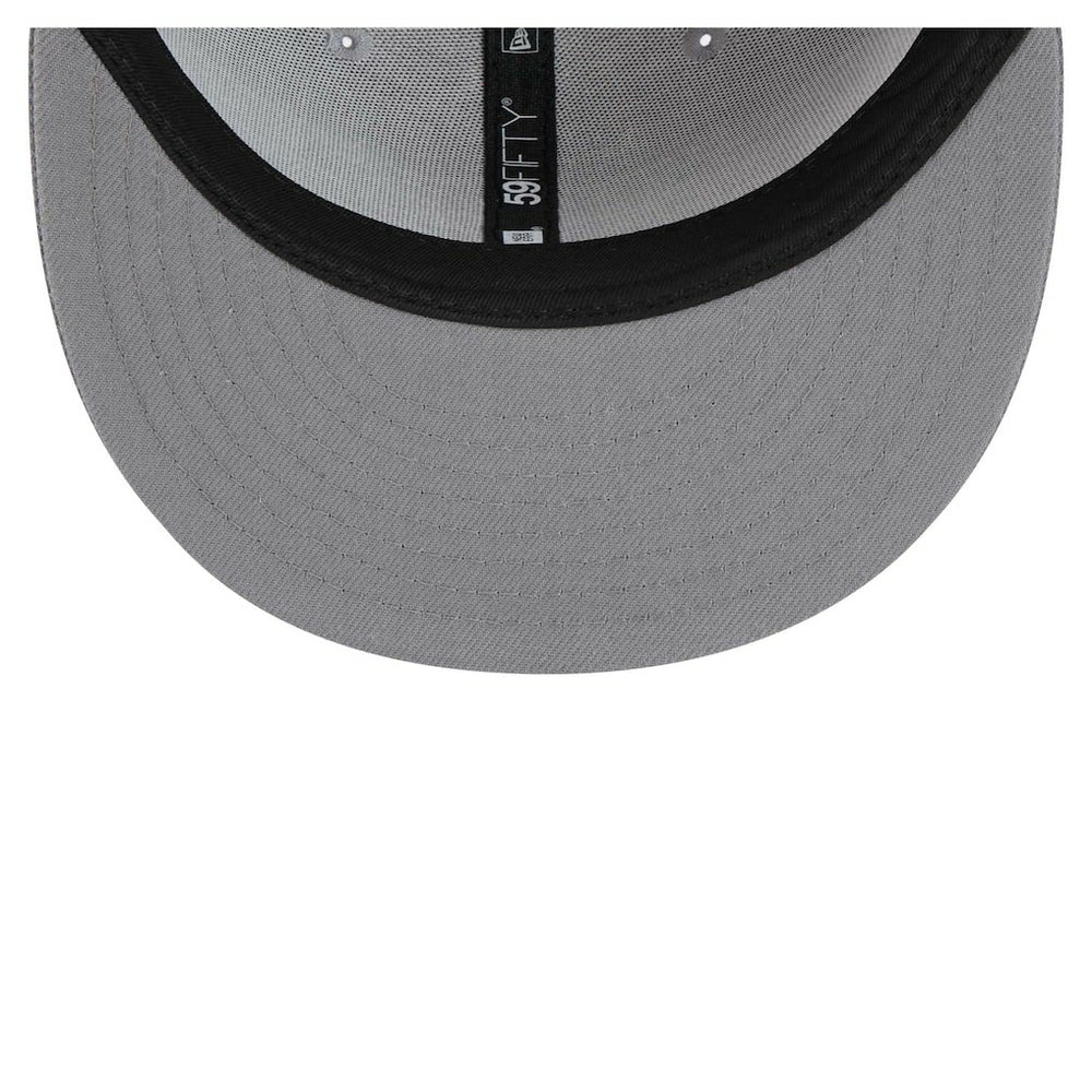Detroit Lions New Era Iron Cloud 59FIFTY Fitted Hat Gray/Graphite - NFL
