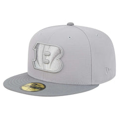 Cincinnati Bengals New Era Iron Cloud 59FIFTY Fitted Hat Gray/Graphite - NFL