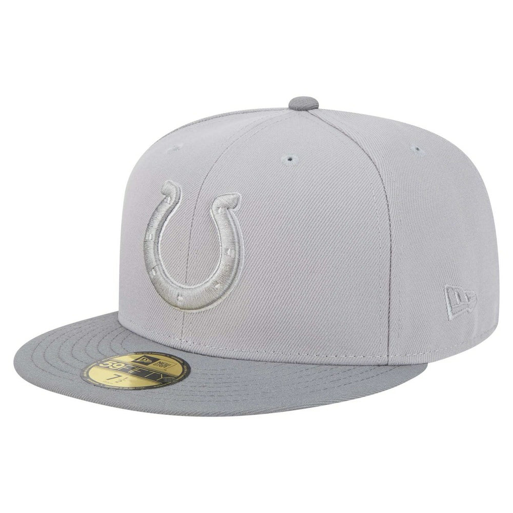 Indianapolis Colts New Era Iron Cloud 59FIFTY Fitted Hat Gray/Graphite - NFL