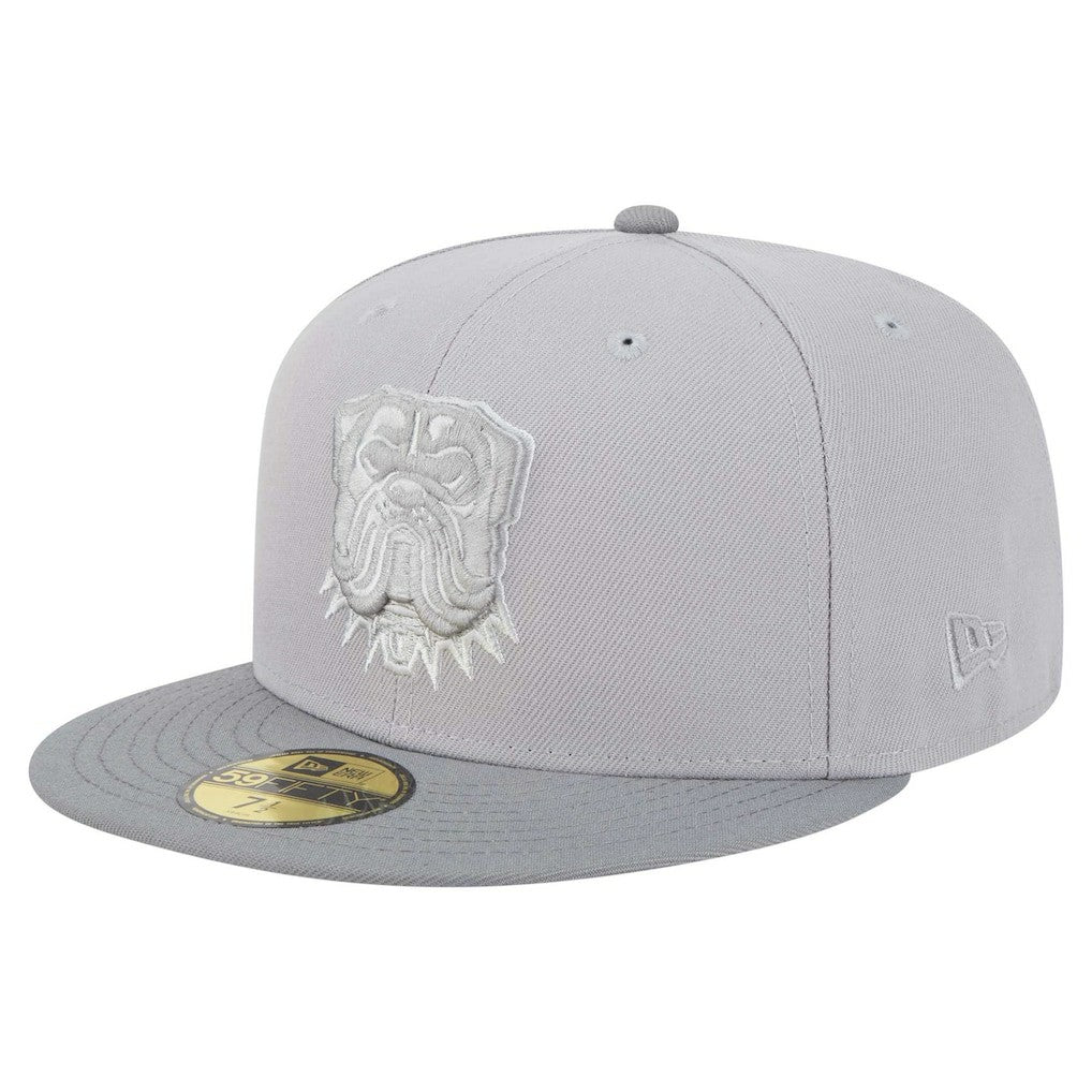 Cleveland Browns New Era Iron Cloud 59FIFTY Fitted Hat Gray/Graphite - NFL