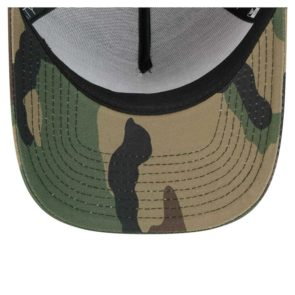 Philadelphia Eagles New Era Mystic Camo A-Frame 9FORTY Adjustable Hat Camo - NFL