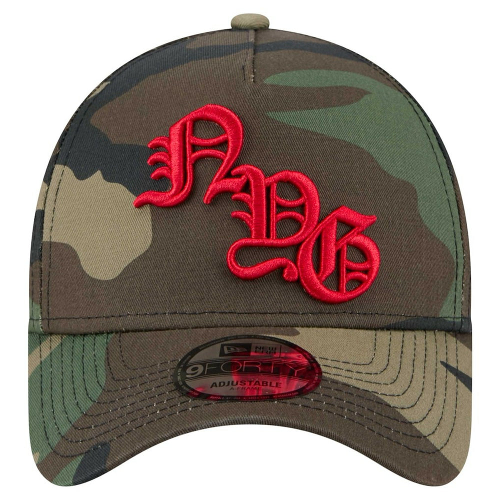 New York Giants New Era Mystic Camo A-Frame 9FORTY Adjustable Hat Camo - NFL