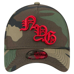 New York Giants New Era Mystic Camo A-Frame 9FORTY Adjustable Hat Camo - NFL