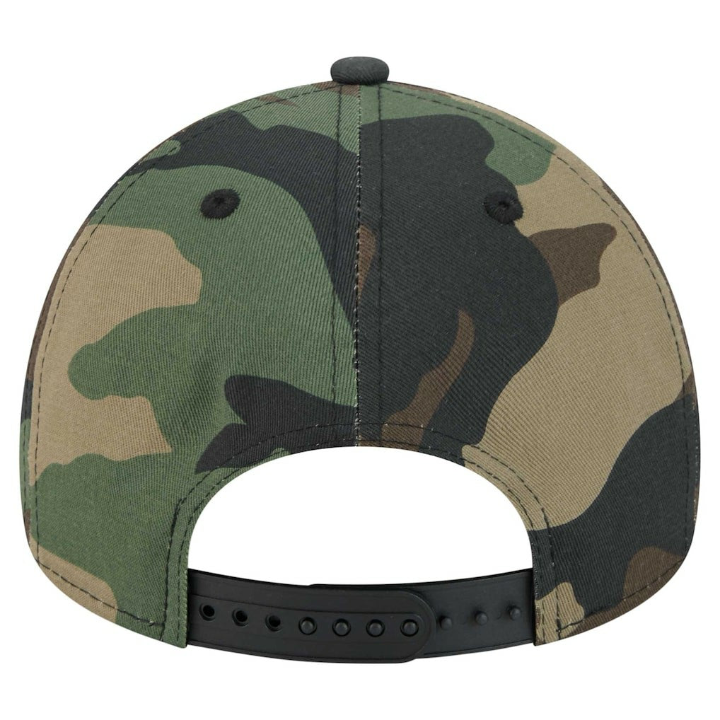 Pittsburgh Steelers New Era Mystic Camo A-Frame 9FORTY Adjustable Hat Camo - NFL