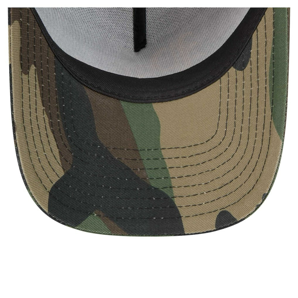 Pittsburgh Steelers New Era Mystic Camo A-Frame 9FORTY Adjustable Hat Camo - NFL