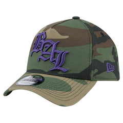 Baltimore Ravens New Era Mystic Camo A-Frame 9FORTY Adjustable Hat Camo - NFL