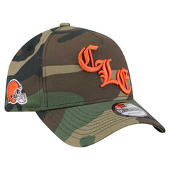 Cleveland Browns New Era Mystic Camo A-Frame 9FORTY Adjustable Hat Camo - NFL