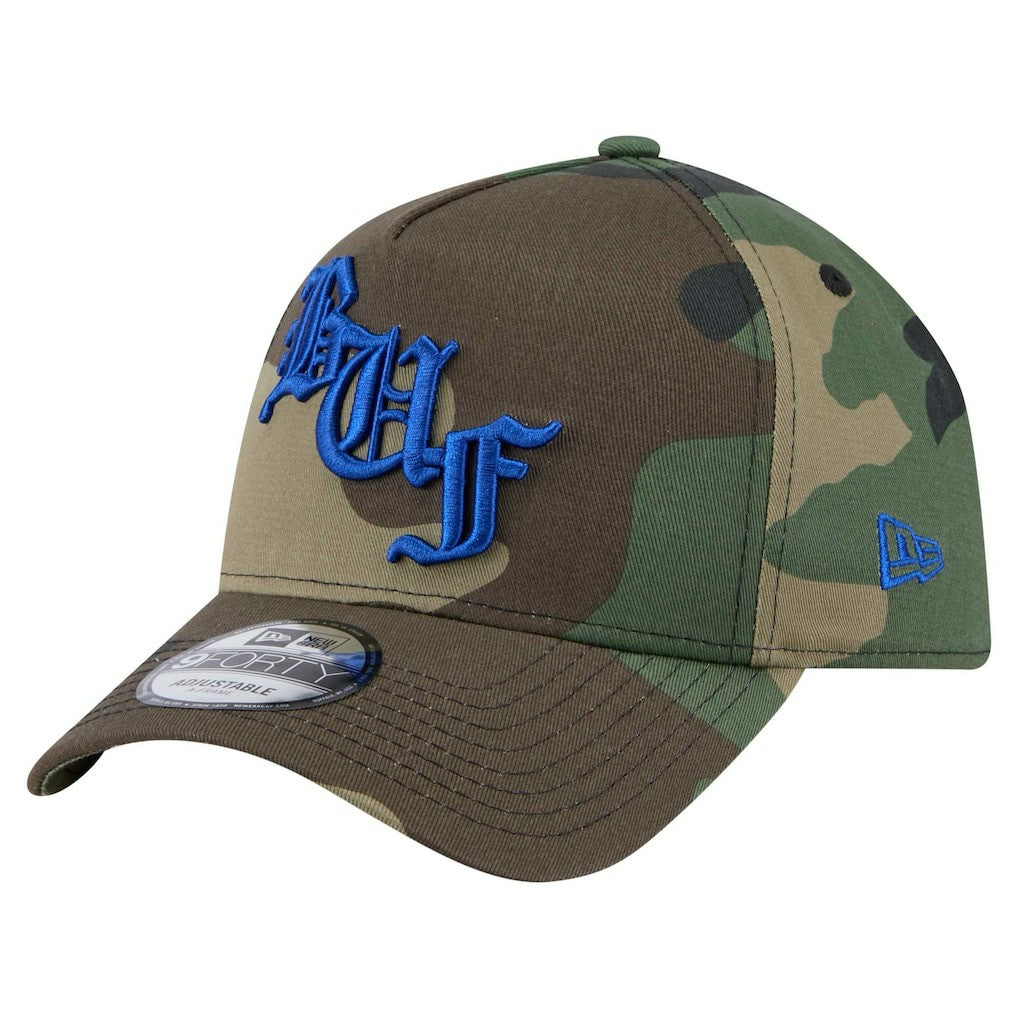 Buffalo Bills New Era Mystic Camo A-Frame 9FORTY Adjustable Hat Camo - NFL
