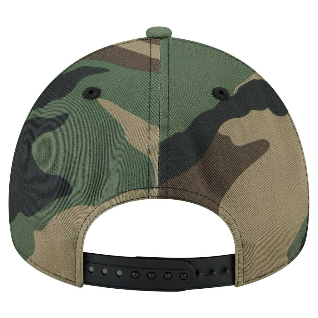 Detroit Lions New Era Mystic Camo A-Frame 9FORTY Adjustable Hat Camo - NFL