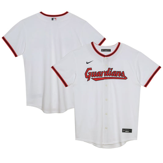 Cleveland Guardians Preschool Home Blank Replica Jersey - White | MLB Jerseys
