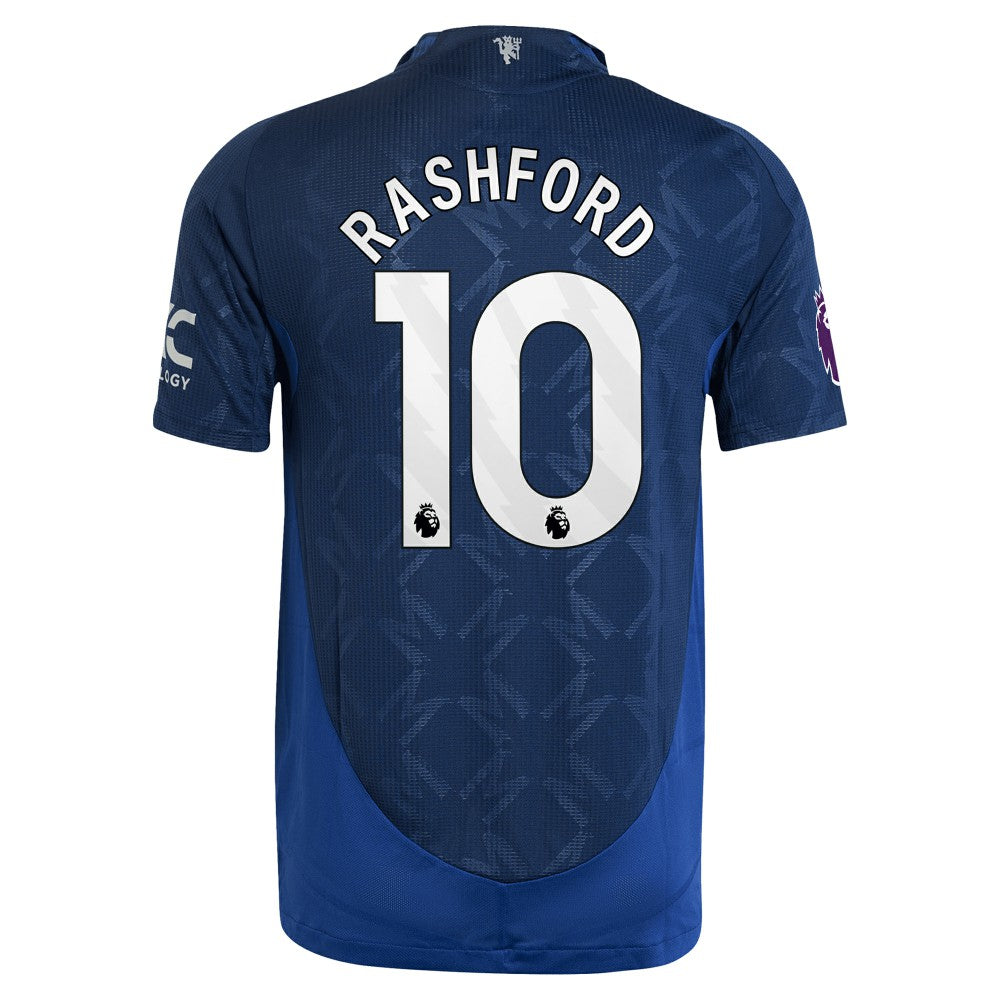 Adidas Marcus Rashford Manchester United 2024/25 Away Player Jerseys - Navy