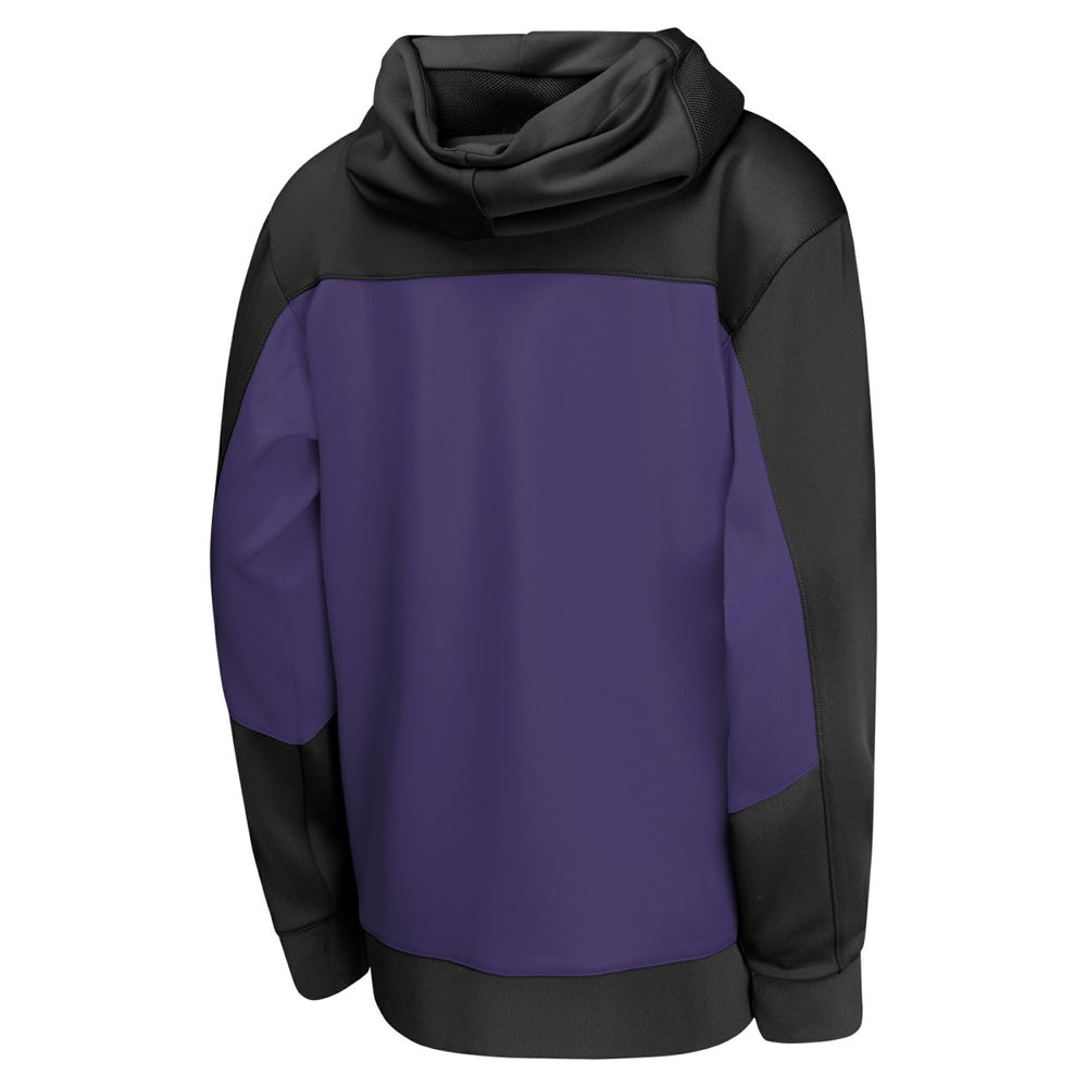 Nike - Phoenix Suns Youth Authentic On-Court Showtime Performance Full-Zip Hoodie - Black/Purple