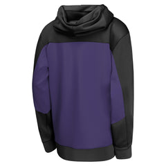 Nike - Phoenix Suns Youth Authentic On-Court Showtime Performance Full-Zip Hoodie - Black/Purple