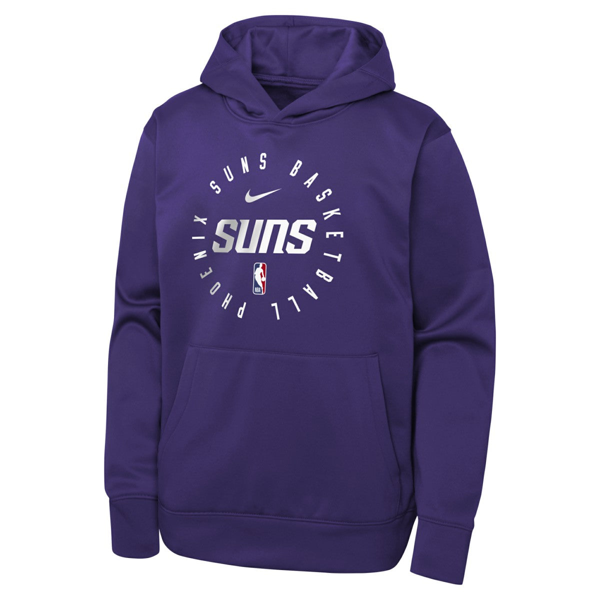 Nike - Phoenix Suns Youth Performance Practice Spotlight Pullover Hoodie - Purple