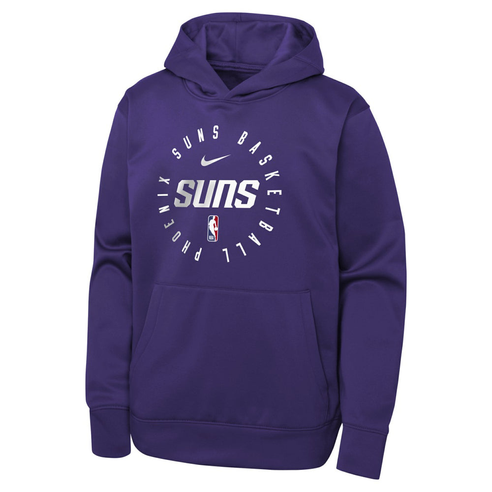 Nike - Phoenix Suns Youth Performance Practice Spotlight Pullover Hoodie - Purple