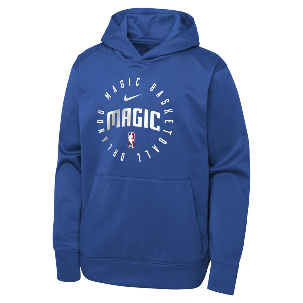 Nike - Orlando Magic Youth Performance Practice Spotlight Pullover Hoodie - Blue