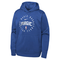 Nike - Orlando Magic Youth Performance Practice Spotlight Pullover Hoodie - Blue
