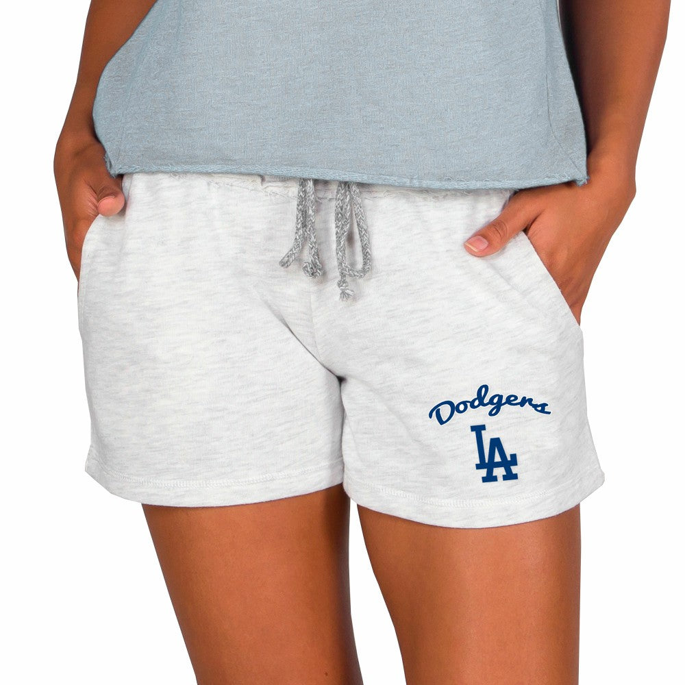 Los Angeles Dodgers Concepts Sport Women's Mainstream French Terry Tri-Blend Shorts Lifestyle