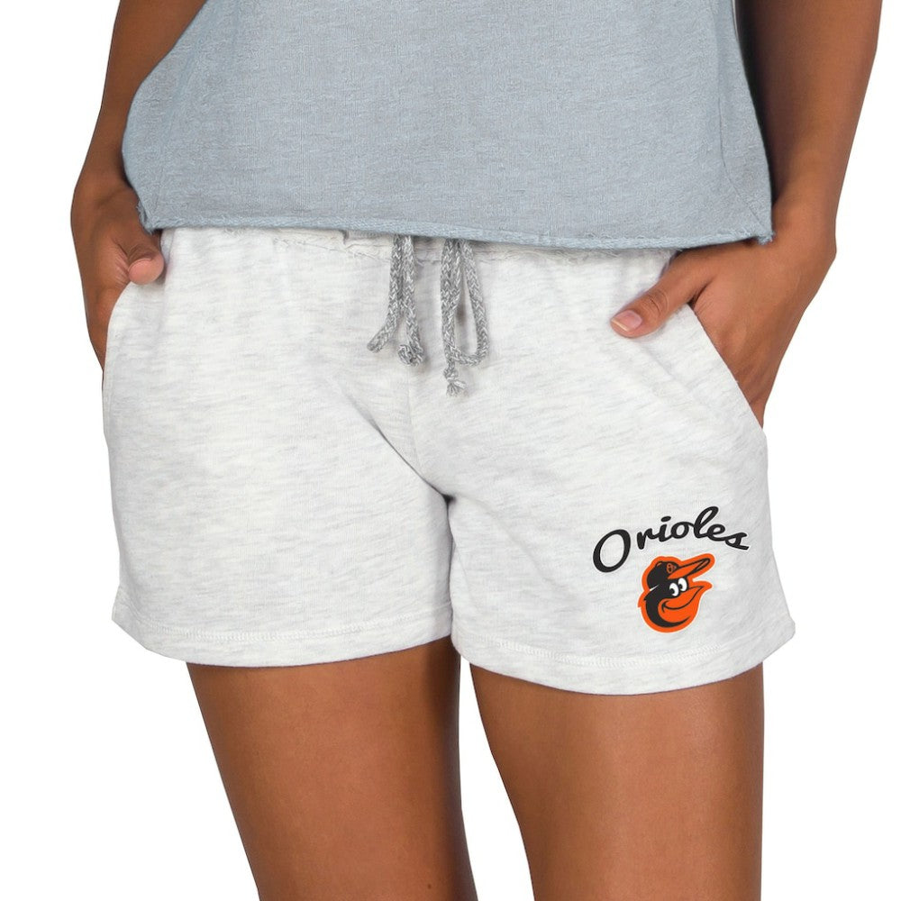 Baltimore Orioles Concepts Sport Women's Mainstream French Terry Tri-Blend Shorts On Sale