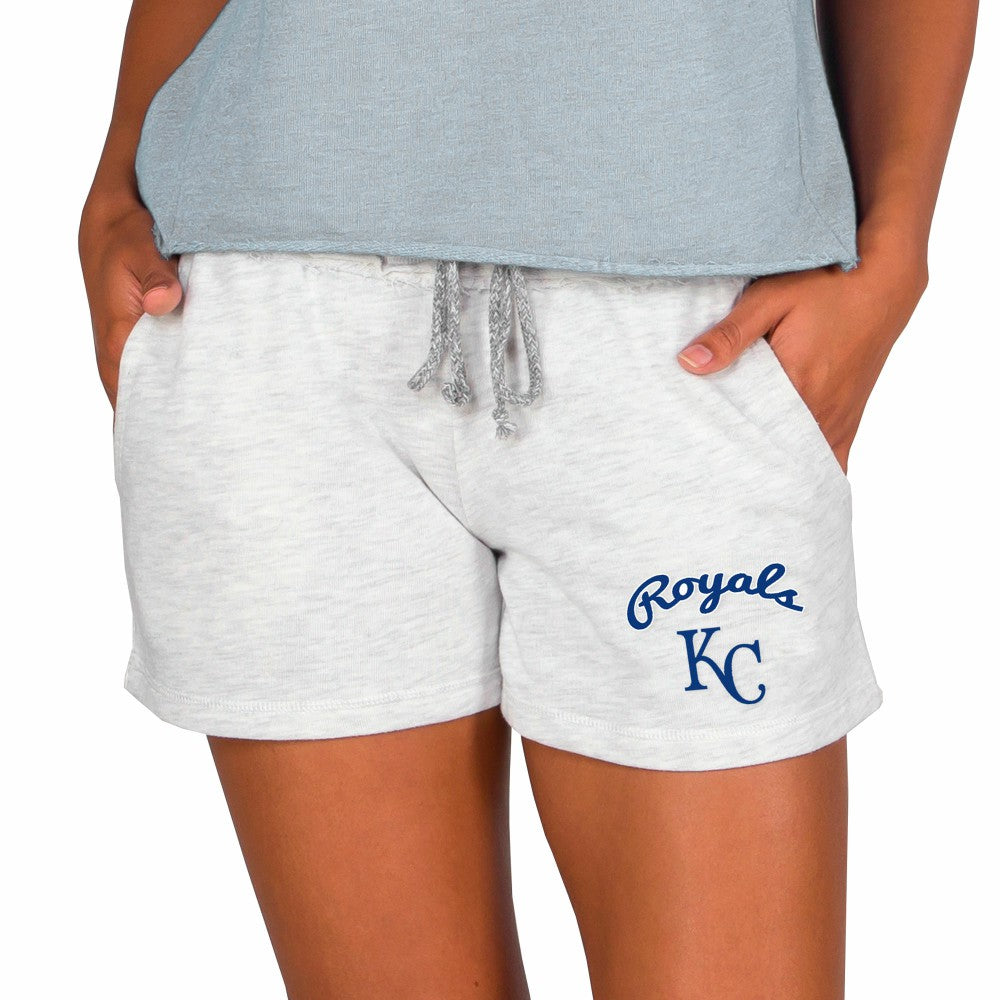 Kansas City Royals Concepts Sport Women's Mainstream French Terry Tri-Blend Shorts Online