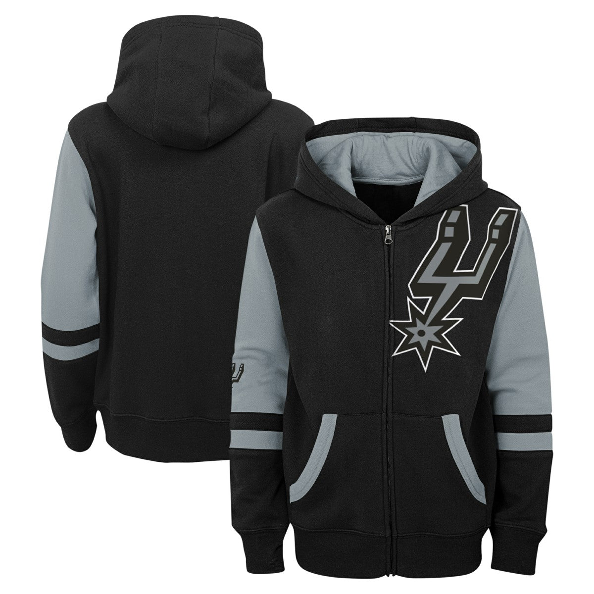 NBA - San Antonio Spurs Preschool Straight To The League Full-Zip Hoodie - Black