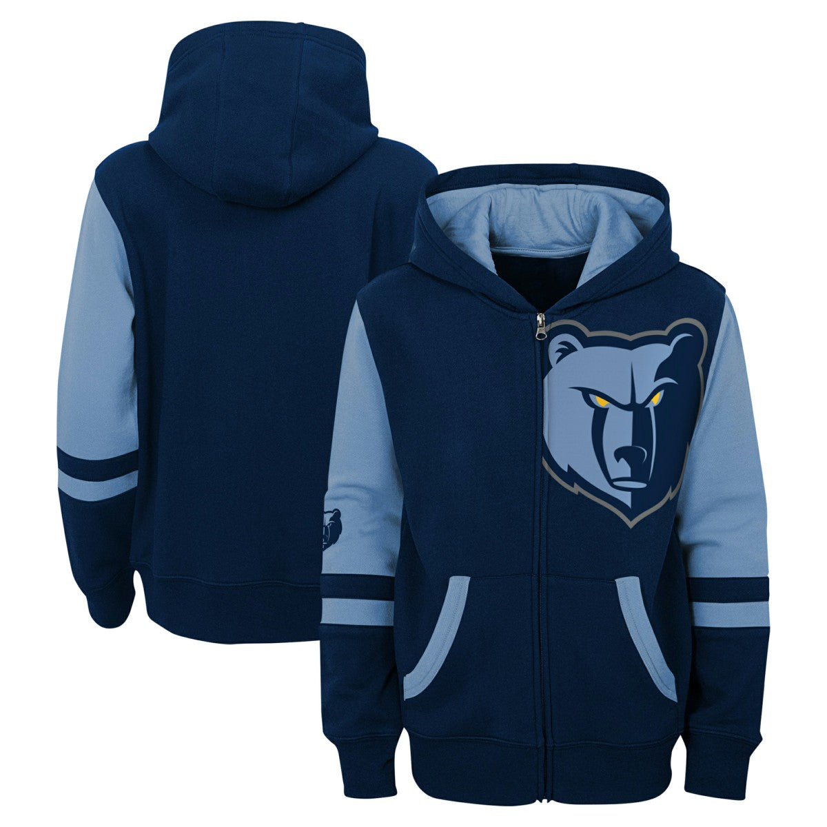 NBA - Memphis Grizzlies Preschool Straight To The League Full-Zip Hoodie - Navy