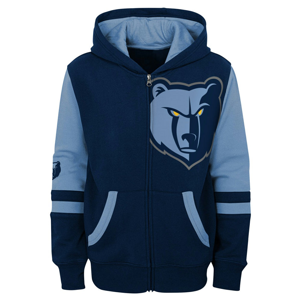 NBA - Memphis Grizzlies Preschool Straight To The League Full-Zip Hoodie - Navy