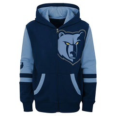 NBA - Memphis Grizzlies Preschool Straight To The League Full-Zip Hoodie - Navy