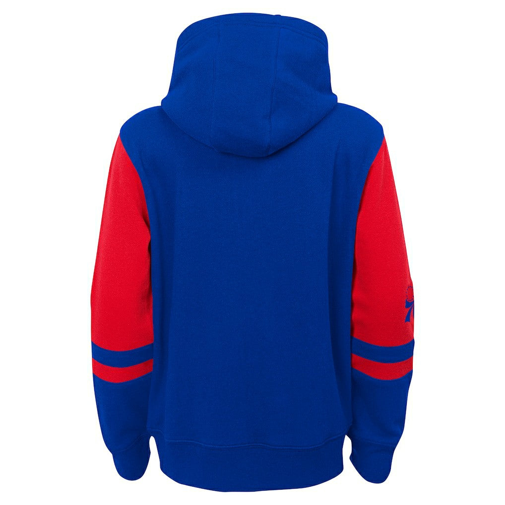 NBA - Philadelphia 76ers Preschool Straight To The League Full-Zip Hoodie - Royal