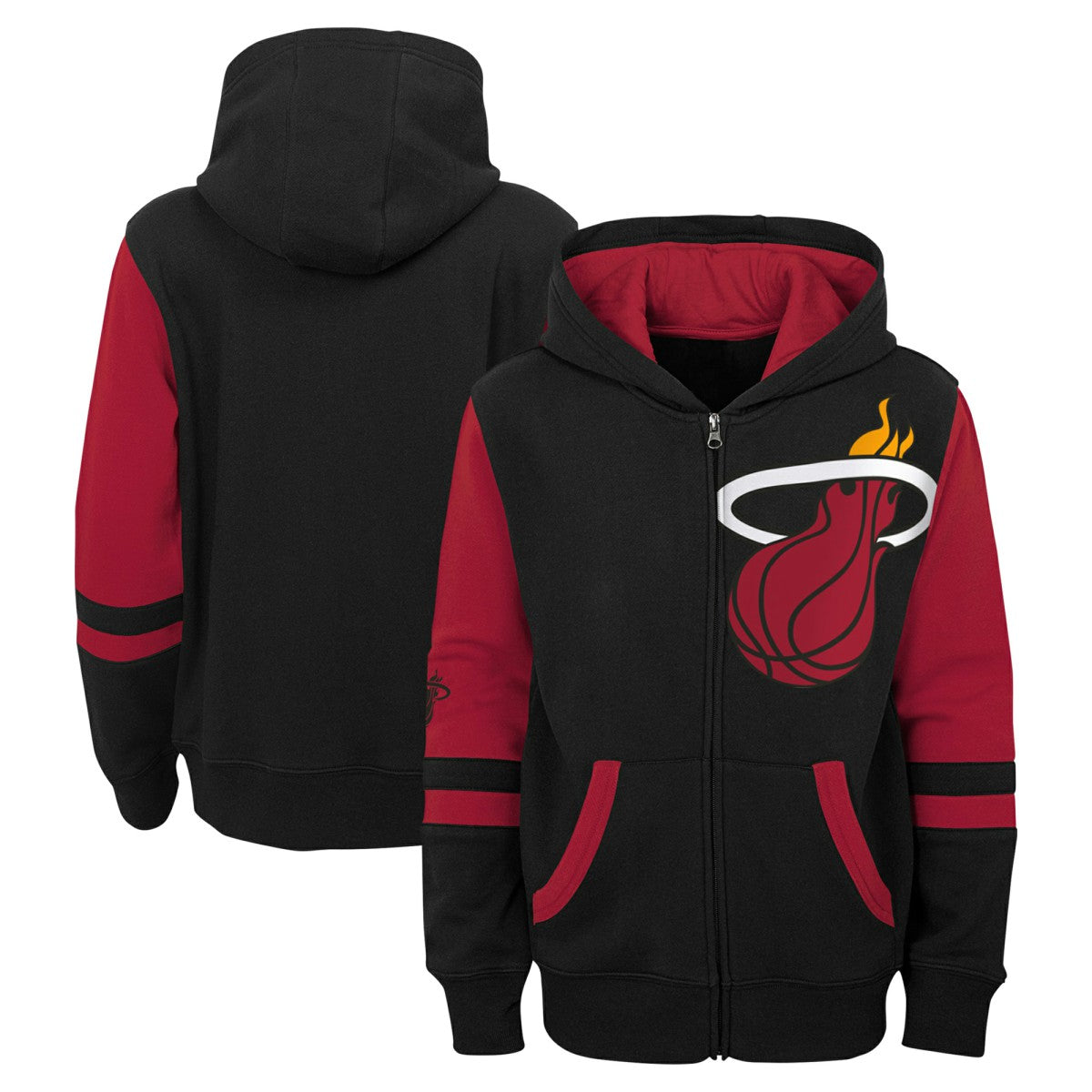 NBA - Miami Heat Preschool Straight To The League Full-Zip Hoodie - Black