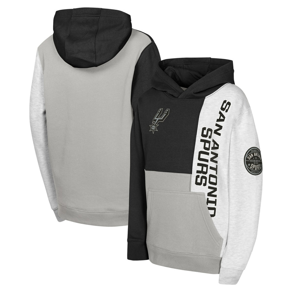NBA - San Antonio Spurs Youth Splash Pullover Hoodie - Black