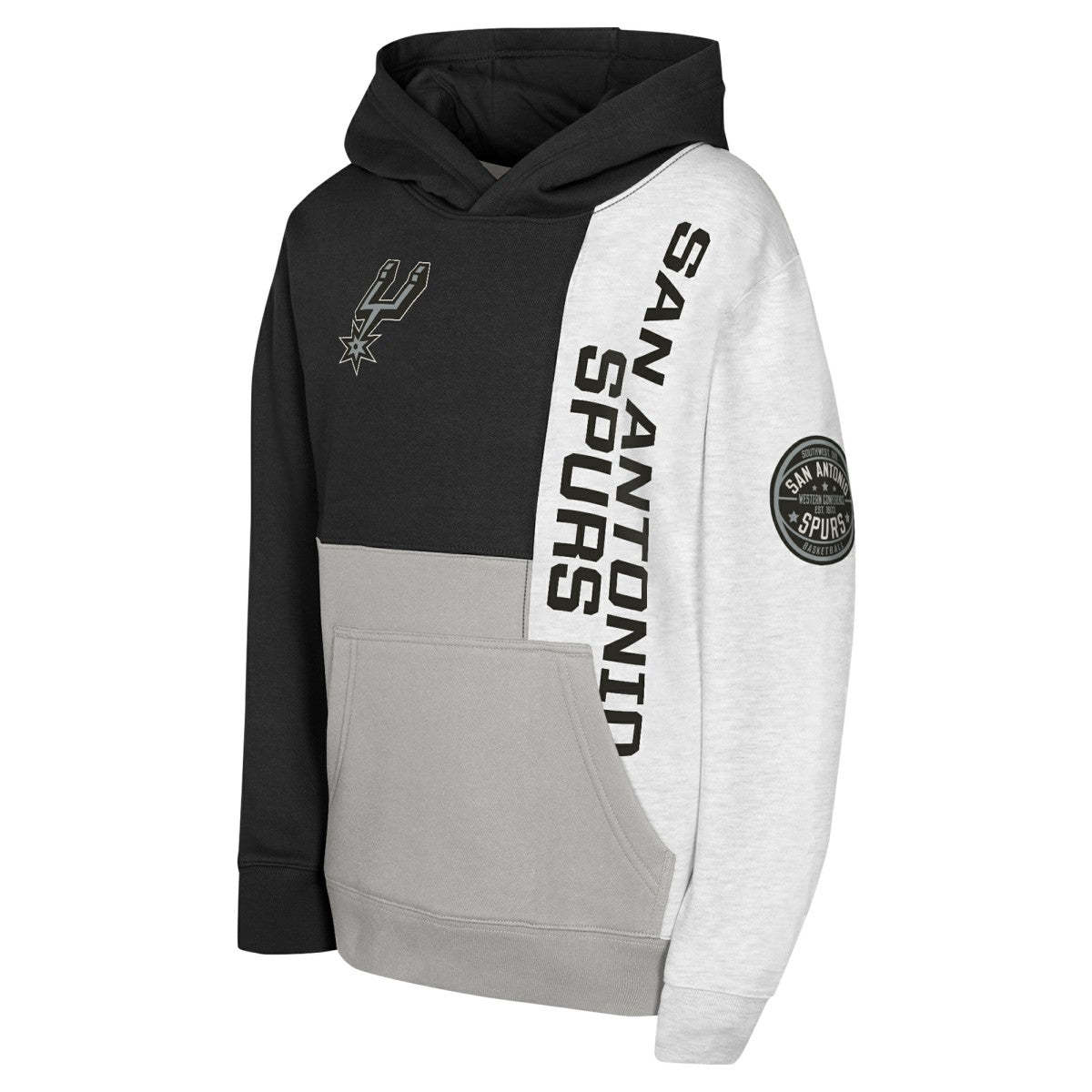 NBA - San Antonio Spurs Youth Splash Pullover Hoodie - Black