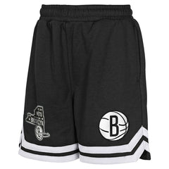 NBA - Brooklyn Nets Youth Teardrop Fleece Shorts - Black