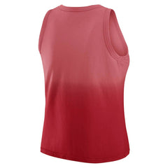 Atlanta Falcons WEAR by Erin Andrews x Gracie Hunt Women's Ombre Tank Top Scarlet - NFL
