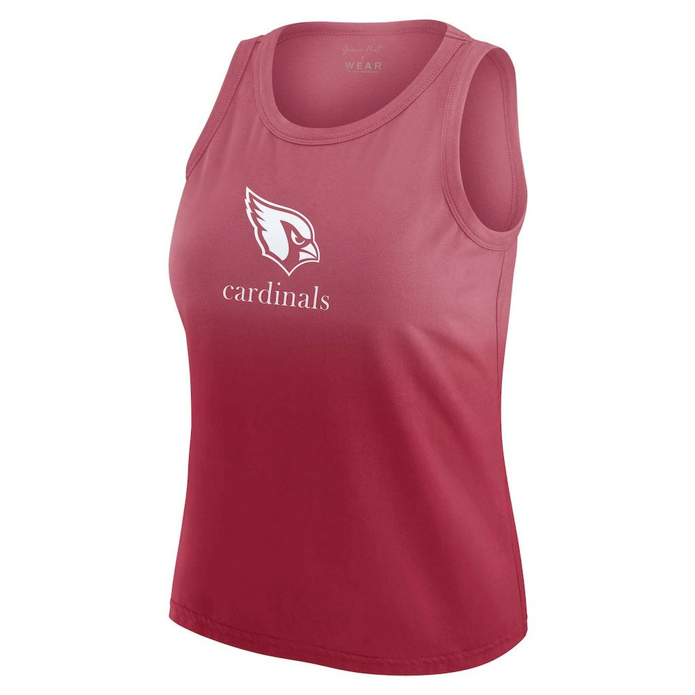 Arizona Cardinals WEAR by Erin Andrews x Gracie Hunt Women's Ombre Tank Top Cardinal - NFL