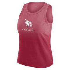 Arizona Cardinals WEAR by Erin Andrews x Gracie Hunt Women's Ombre Tank Top Cardinal - NFL