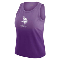 Minnesota Vikings WEAR by Erin Andrews x Gracie Hunt Women's Ombre Tank Top Purple - NFL