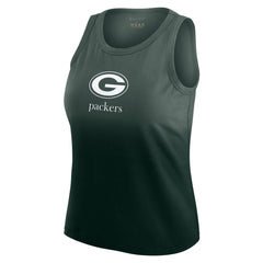 Green Bay Packers WEAR by Erin Andrews x Gracie Hunt Women's Ombre Tank Top Green - NFL