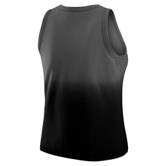 Pittsburgh Steelers WEAR by Erin Andrews x Gracie Hunt Women's Ombre Tank Top Black - NFL