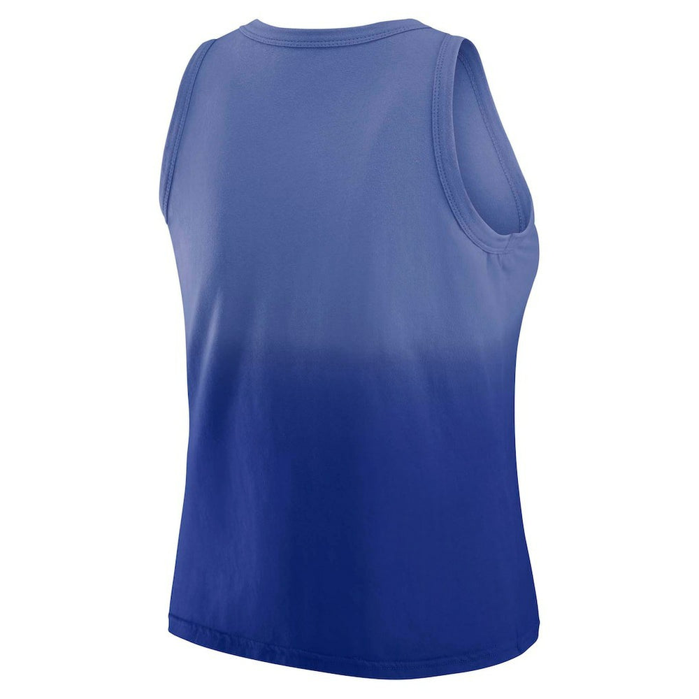 Los Angeles Rams WEAR by Erin Andrews x Gracie Hunt Women's Ombre Tank Top Royal - NFL