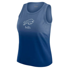 Buffalo Bills WEAR by Erin Andrews x Gracie Hunt Women's Ombre Tank Top Royal - NFL