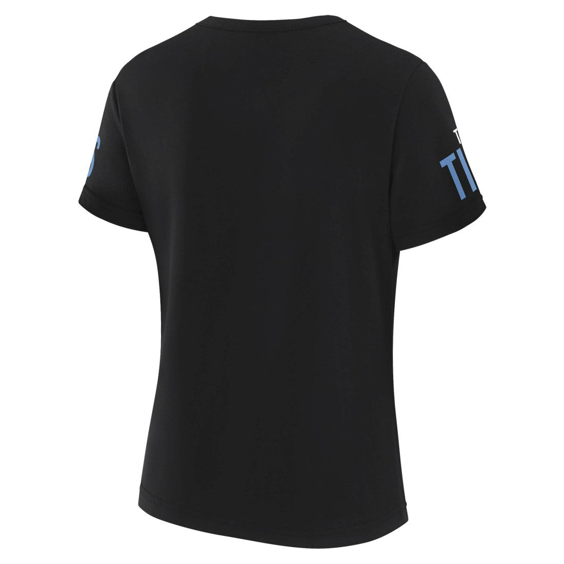 Tennessee Titans WEAR by Erin Andrews x Gracie Hunt Women's Draft Me Lace-Up T-Shirt Black - NFL