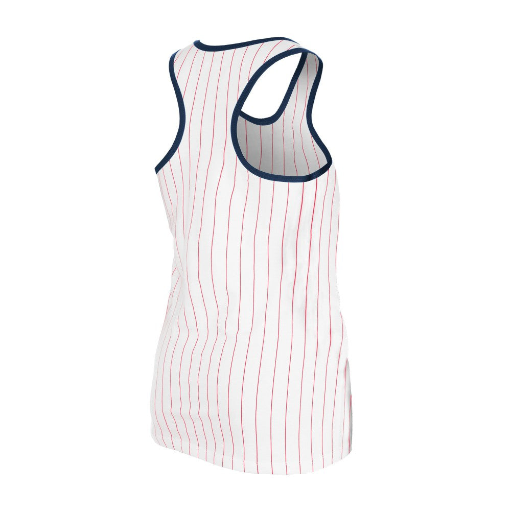 St. Louis Cardinals New Era Women's Gameday Pinstripe Tank Top discount