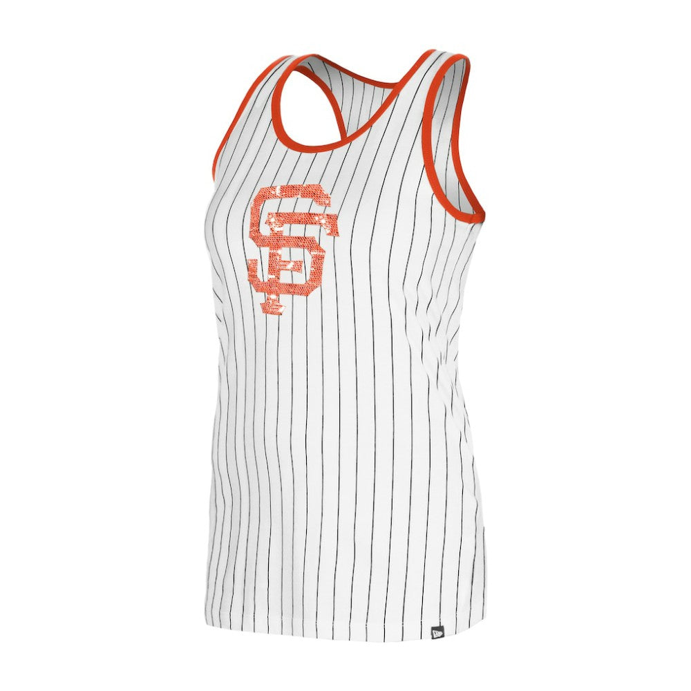 San Francisco Giants New Era Women's Gameday Pinstripe Tank Top Near Me