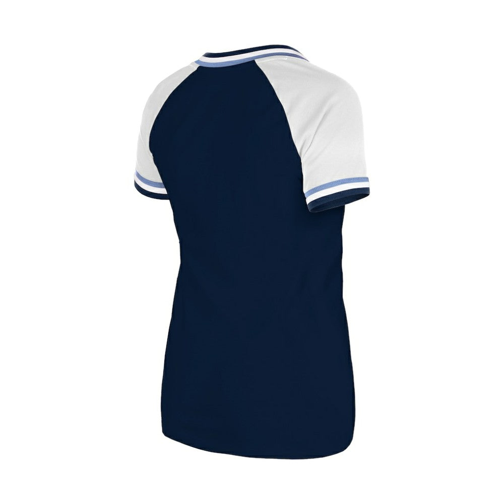 Tampa Bay Rays New Era Women's Gameday Raglan V-Neck T-Shirt On Sale