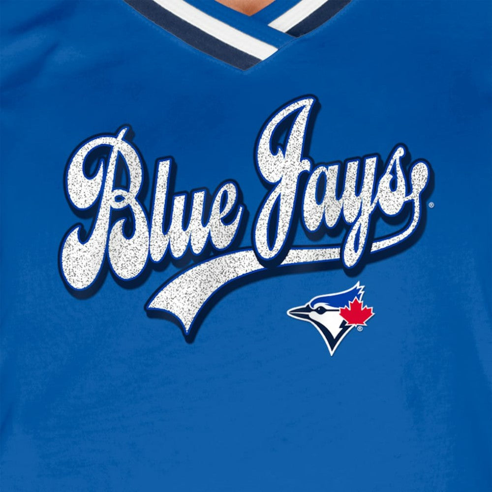 Toronto Blue Jays New Era Women's Gameday Raglan V-Neck T-Shirt Near Me