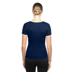 Atlanta Braves New Era Women's Throwback Lace Up T-Shirt On Sale