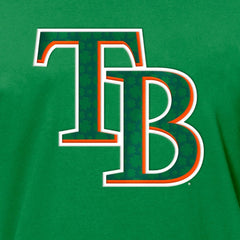 Tampa Bay Rays New Era St. Patrick's Day Shamrock Fill T-Shirt discount