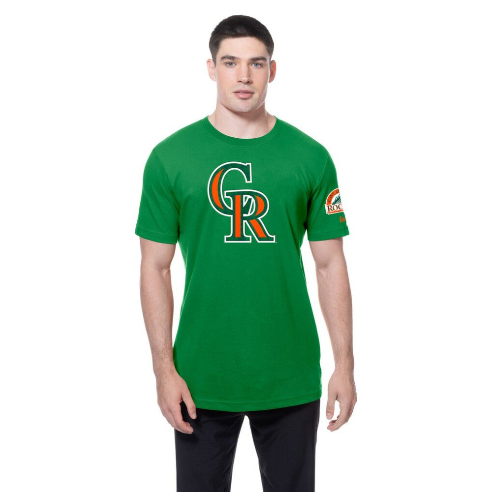 Colorado Rockies New Era St. Patrick's Day Shamrock Fill T-Shirt Sale