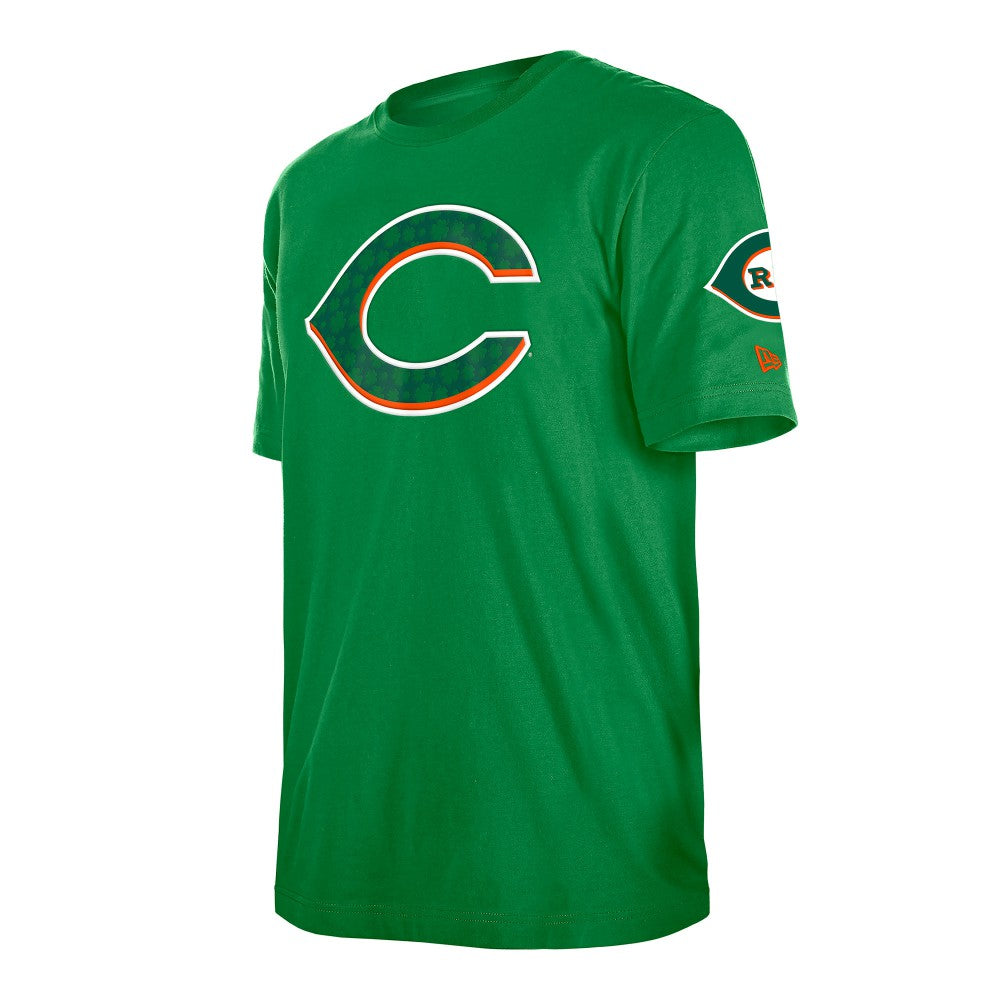 Cincinnati Reds New Era St. Patrick's Day Shamrock Fill T-Shirt Lifestyle